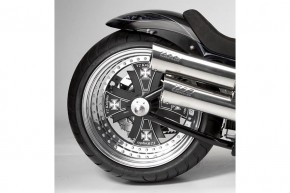 Softail® Style Schwinge mit Belt- / Kettenspanner